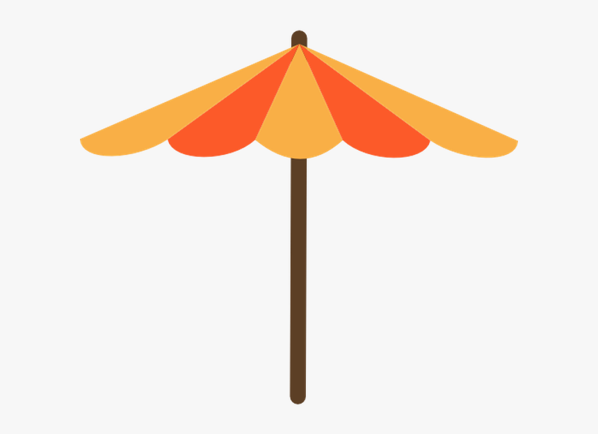 Sun Umbrella Vector Free, HD Png Download