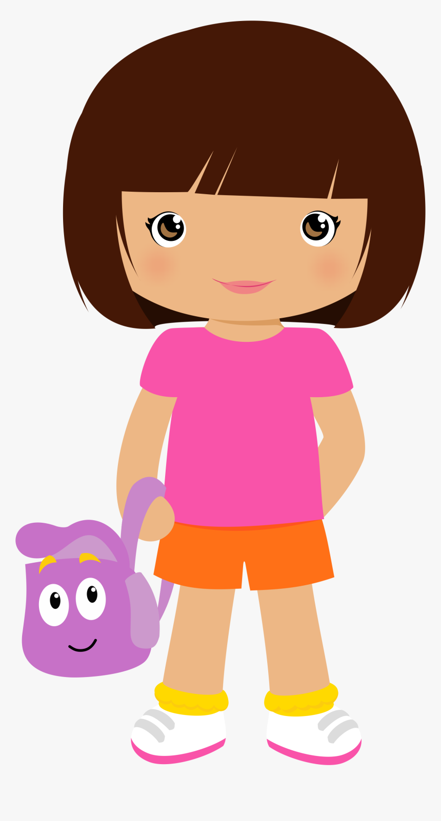 Shared Ver Todas - Dora Aventureira Png Baby, Transparent Png