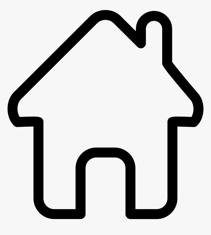 Png File Svg - Home Icon Outline Png, Transparent Png