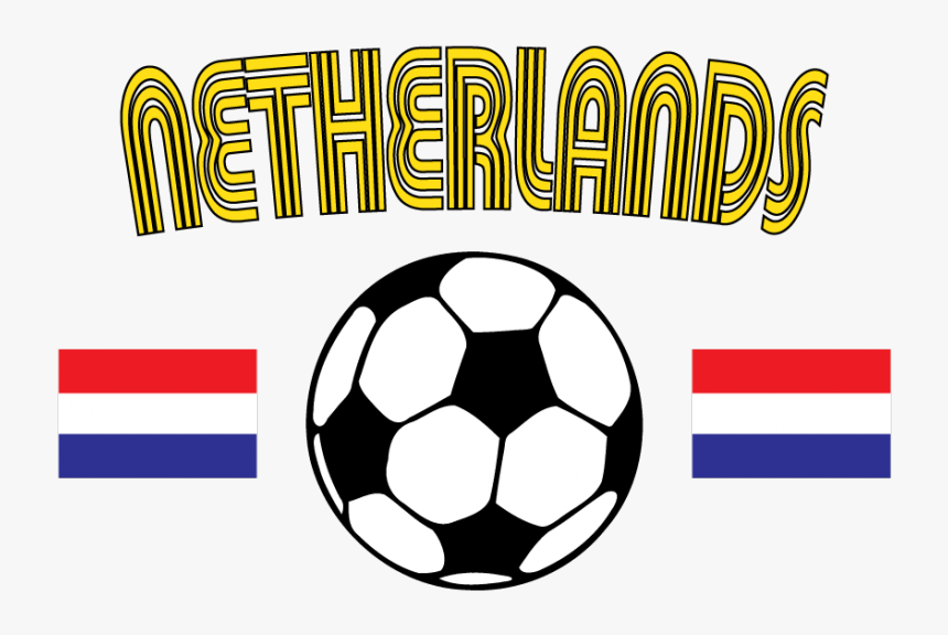 Netherlands Flag Soccer Ball Holland Nederlands Football - Soccer Ball, HD Png Download