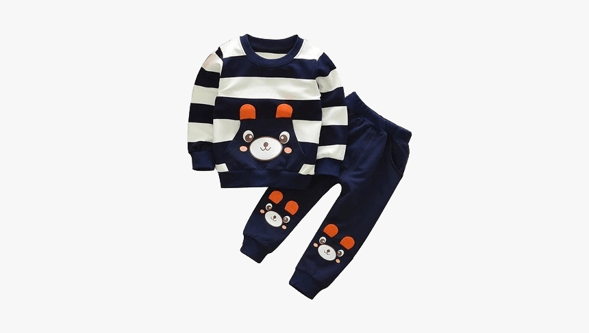 Bear Stripes Clothing Set - Ropa Para Niño De 2 Años, HD Png Download