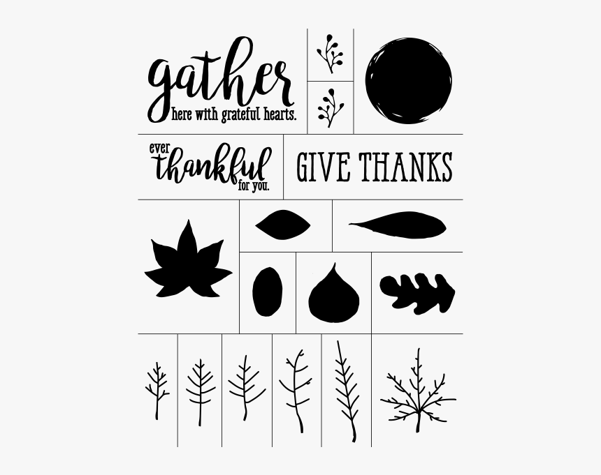 Thanksgiving Place Setting - Graphic Design, HD Png Download