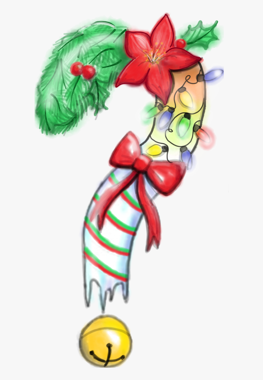 Christmas Question Mark Clip Art, HD Png Download , Transparent Png