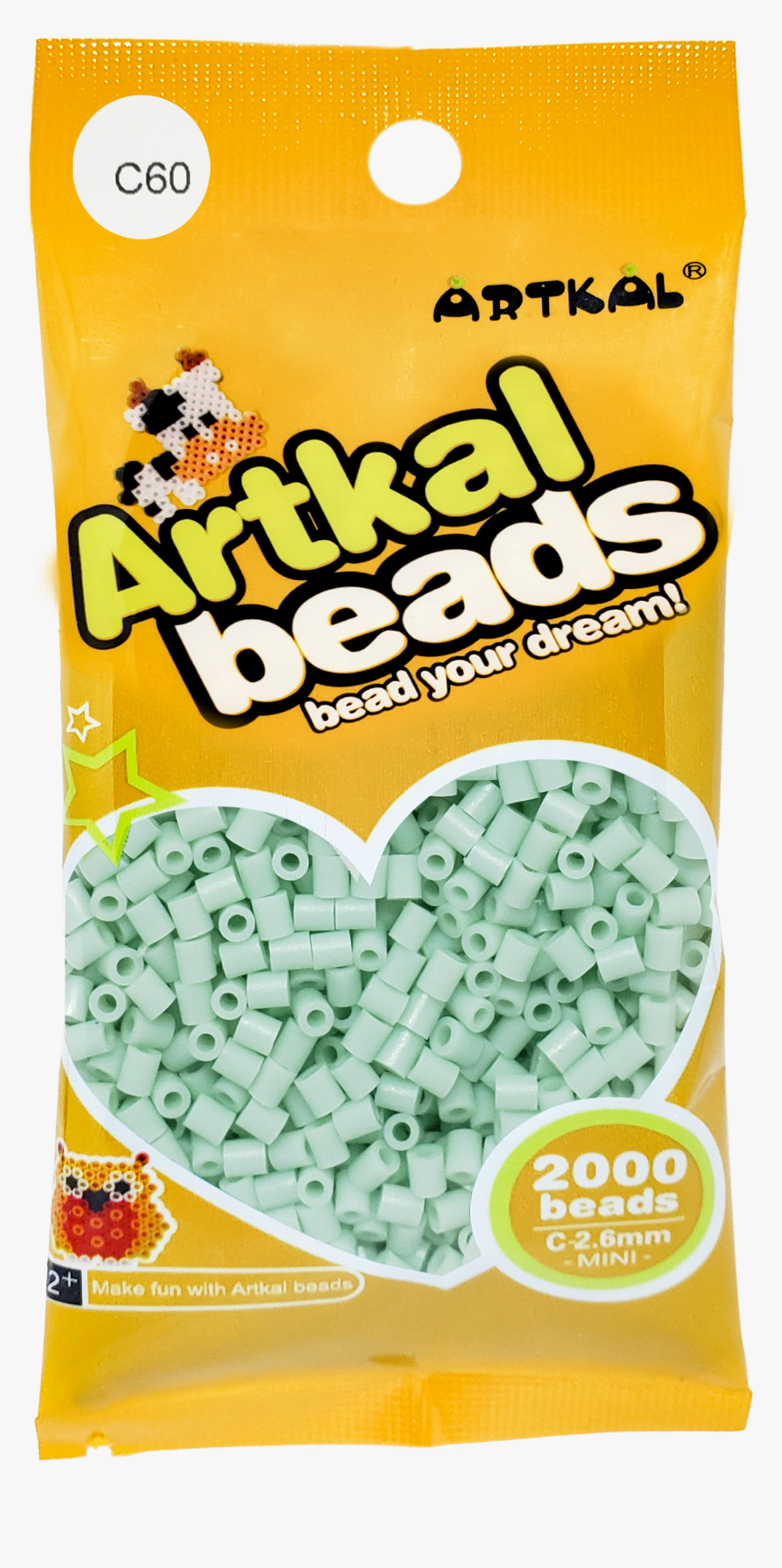 C060 Sea Mist Artkal Beads - Artkal C139, HD Png Download