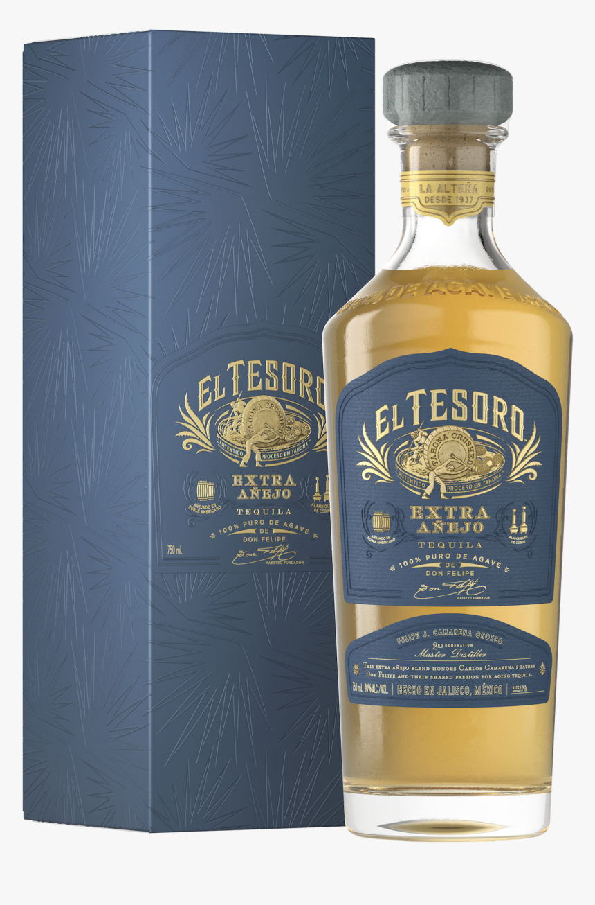 El Tesoro Tequila Extra Anejo, HD Png Download