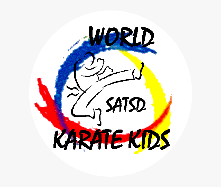 World Karate Kids Backpatch Clipart , Png Download - Graphic Design, Transparent Png