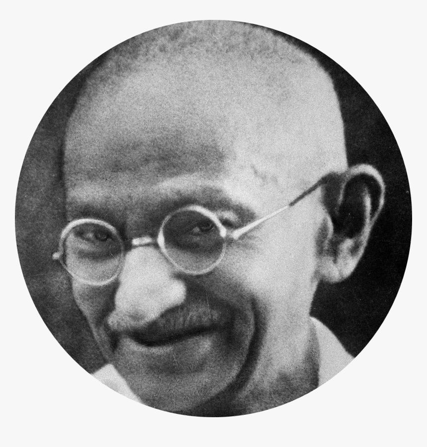 Mahatma Gandhi - Mahatma Gandhi Trace, HD Png Download