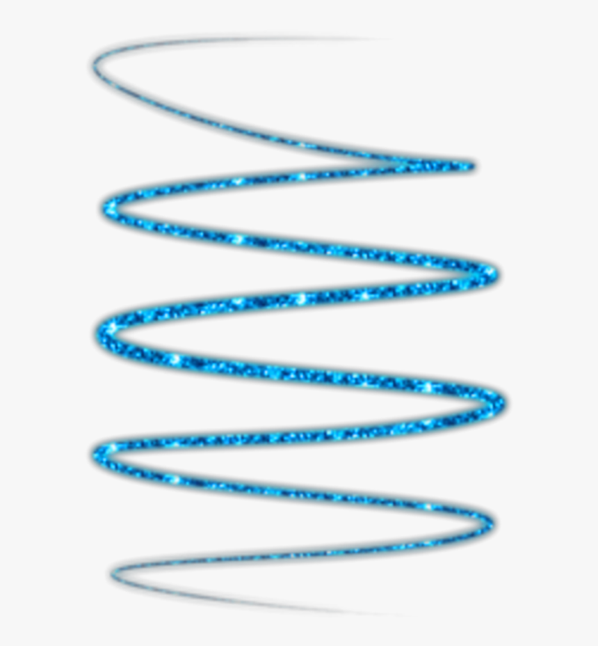#blue #swirl - Espiral Stickers, HD Png Download