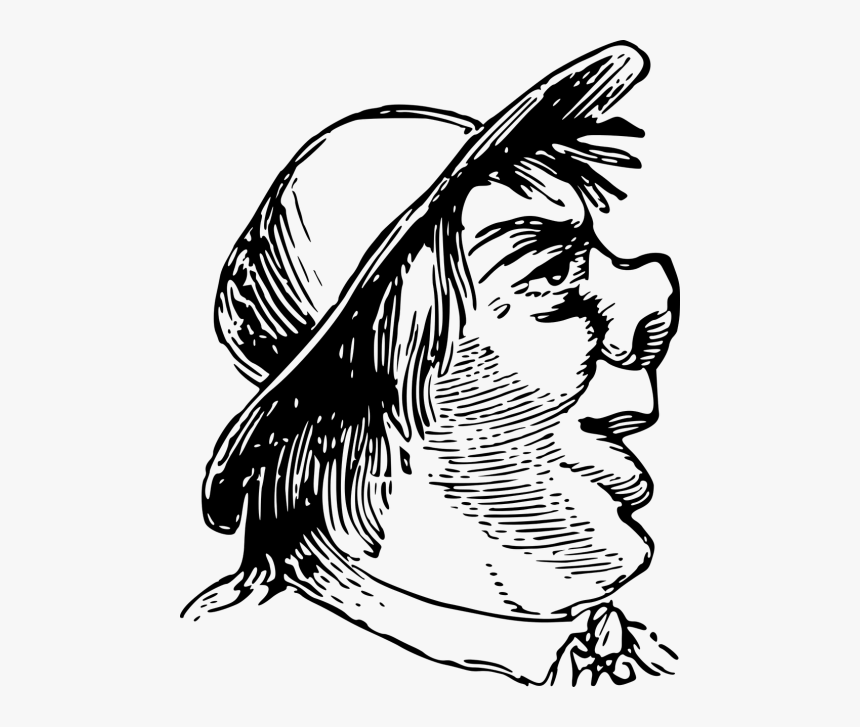 Face Man Portrait - Ugly Drawing, HD Png Download