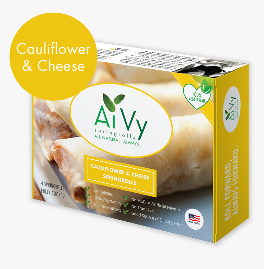 Product Sq Springrolls Cauliflower - Portable Network Graphics, HD Png Download