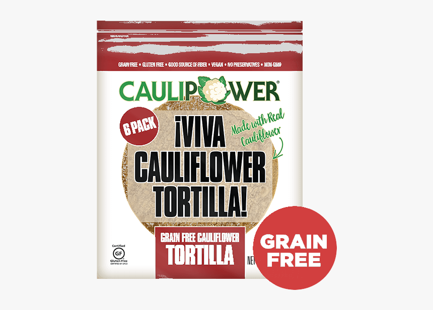 Caulipower Iviva Grain Free Cauliflower Tortilla, 7, HD Png Download