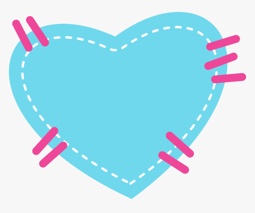 Scalloped Heart Clipart Png Transparent Minus - Cuadros De Texto Animados, Png Download