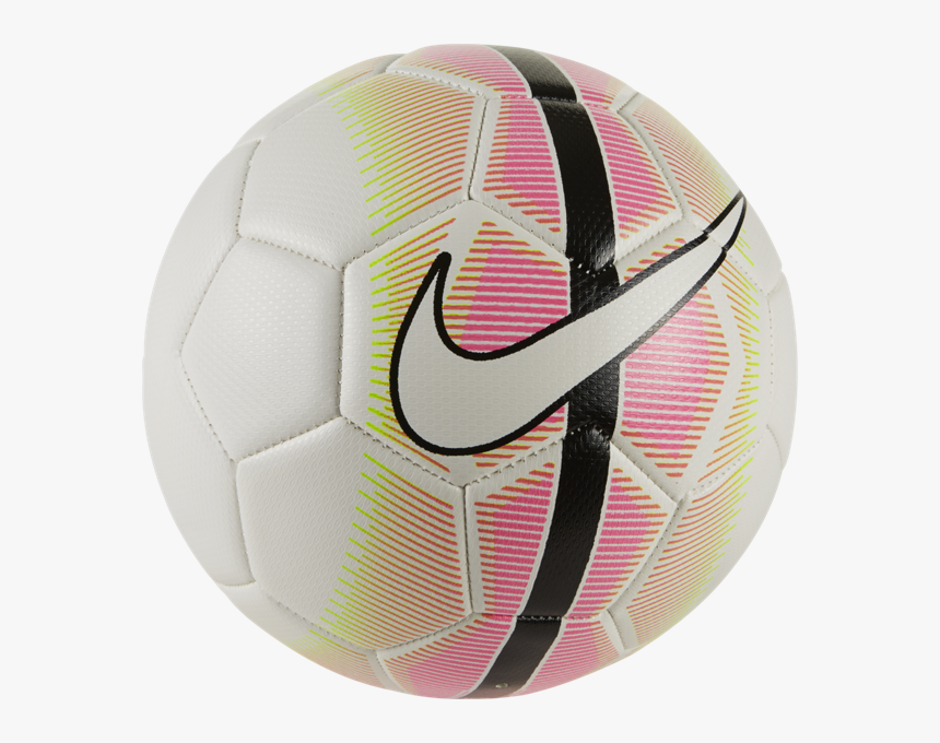 Nike Soccer Ball White, HD Png Download