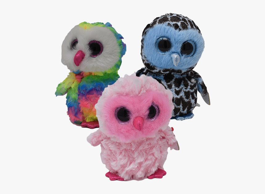Beanie Owls - Stuffed Toy, HD Png Download