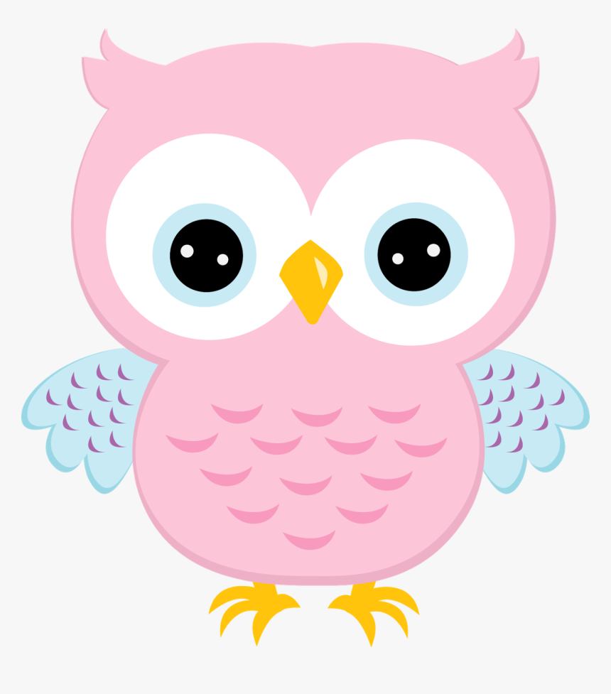 Transparent Pink Owl Png - Clipart Owl, Png Download