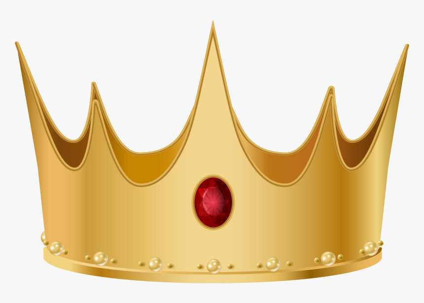 Shareware Clipart Crown Png Royalty Free Download Golden - Crown On Transparent Background, Png Download