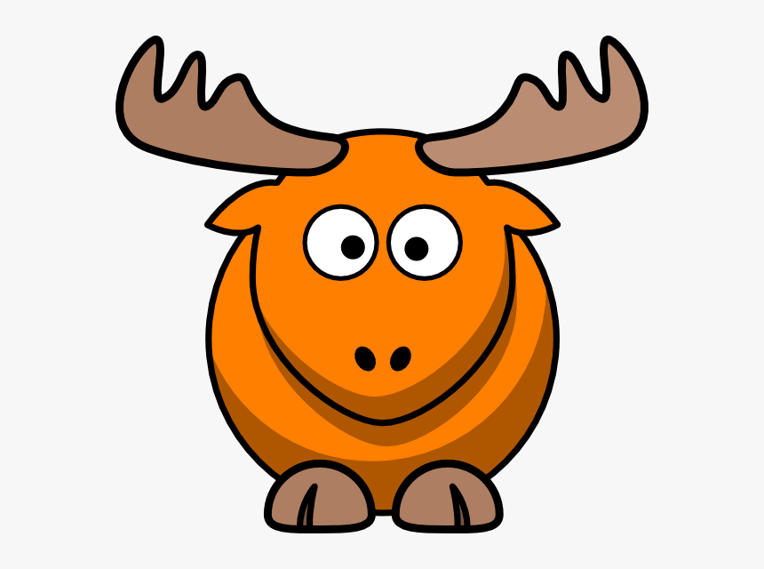 Cartoon Elk, HD Png Download