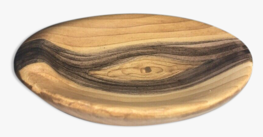 Empty Plate Pocket Vintage Imitation Wood Vallauris - Plywood, HD Png Download