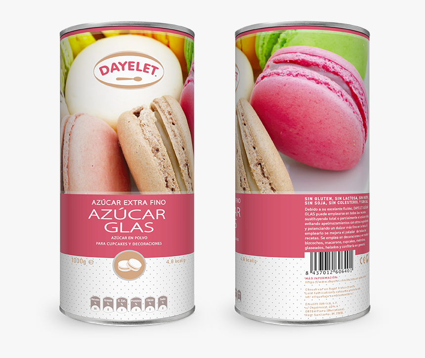 Dayelet Azúcar Glas - Macaroon, HD Png Download