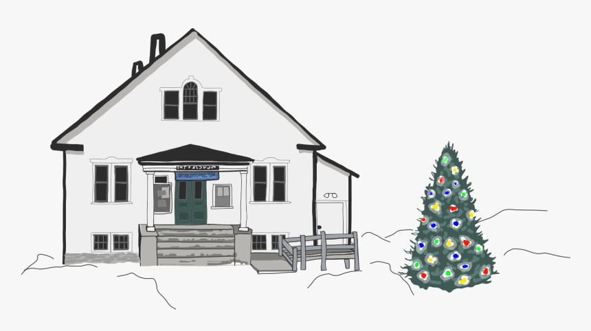 Landaff Center Tree Lighting - Christmas Tree, HD Png Download