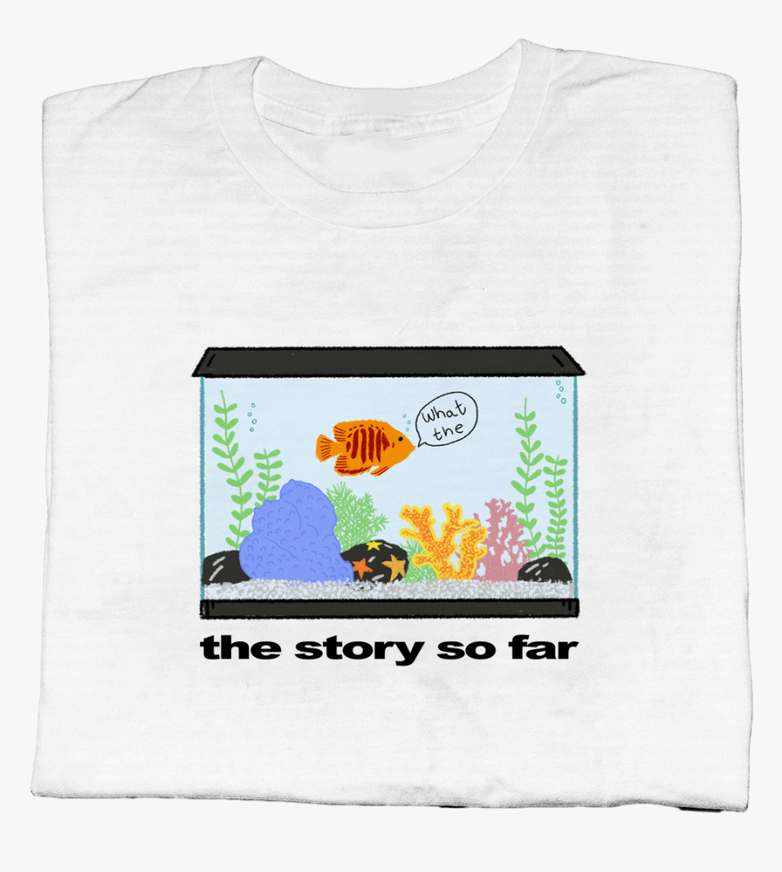 Fish Tank Tee 
 Class Lazyload Lazyload Fade In Cloudzoom - Cartoon, HD Png Download