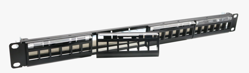 1u 24 Port Ftp Front Access Empty Panel, HD Png Download