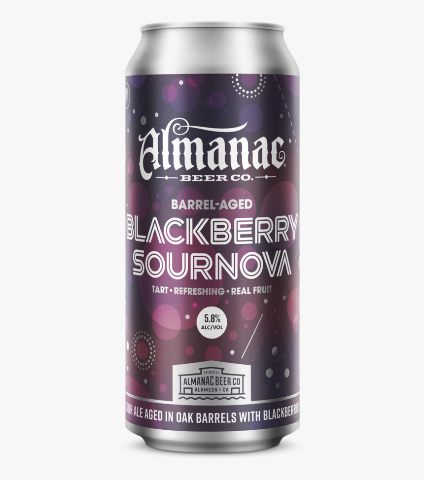 16oz Can Mockup Blackberry Sournova - Tinto De Verano, HD Png Download
