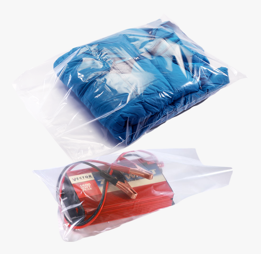 Flat Plastic Bags, HD Png Download