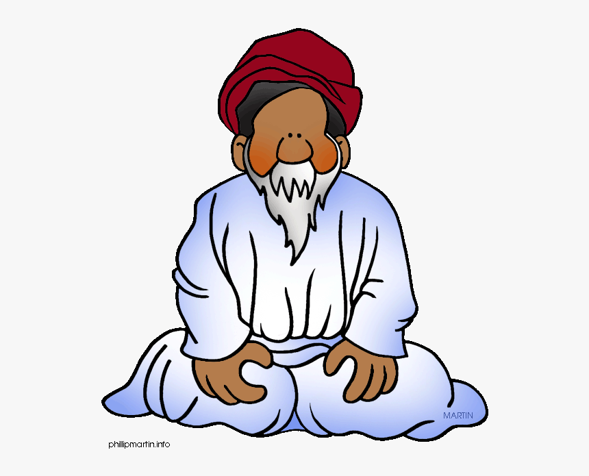 Old Clipart Indian - Guru Clipart, HD Png Download