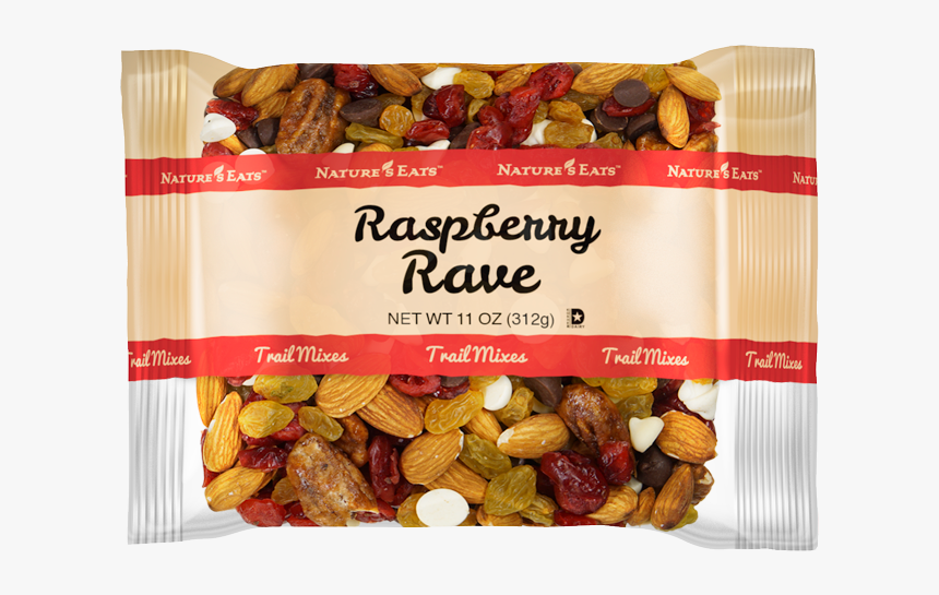 Raspberry Rave - Nature's Eats Chocolate Trail Mix, HD Png Download