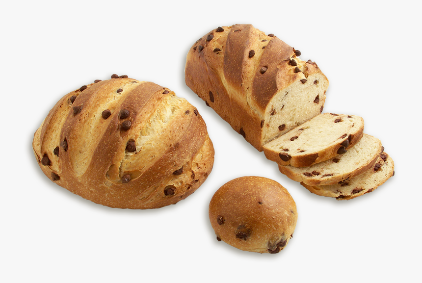 Chocolate Chip Bread - Chocolate Chip Bread Png, Transparent Png