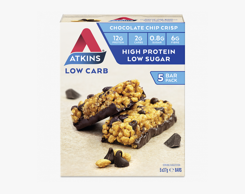 Chocolate Chip Crisp - Atkins Chocolate Chip Crisp, HD Png Download