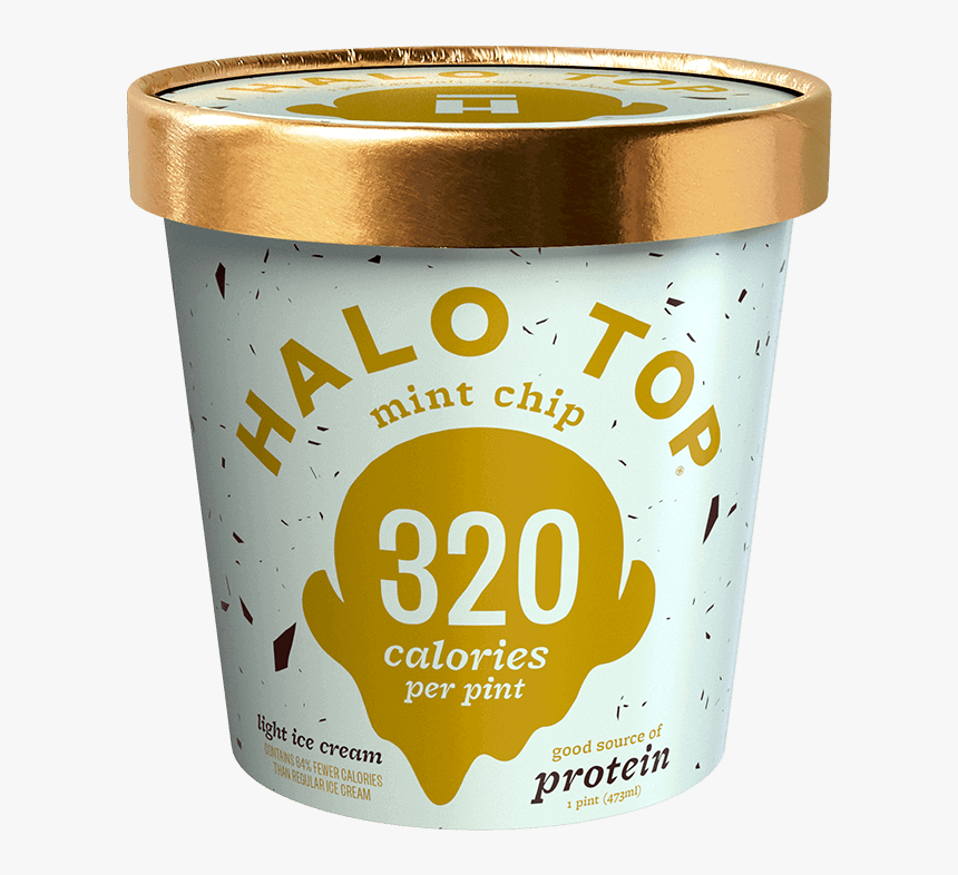 Halo Top Mint Chocolate Chip, HD Png Download