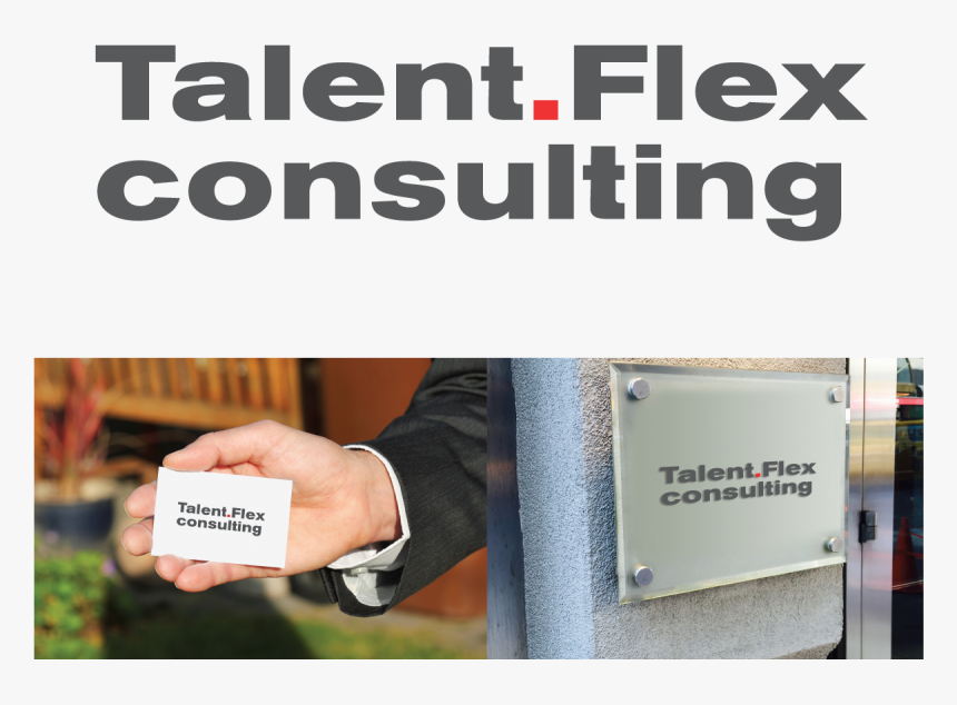 Logo Design By Datrixsolution For Talent Flex Consulting - Signage, HD Png Download