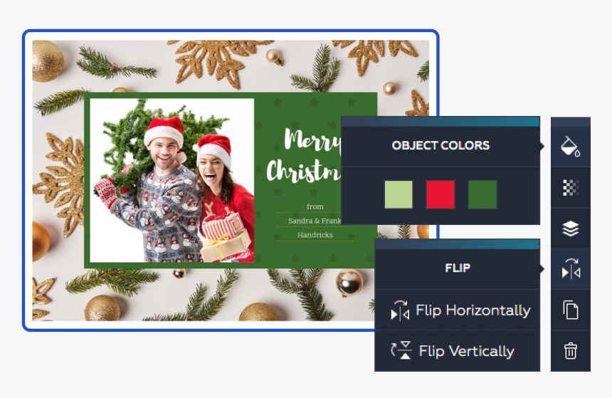 Christmas Card Examples - Kreator Kartek Świątecznych Online, HD Png Download