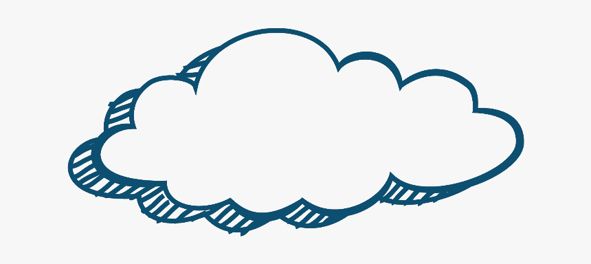 #ftestickers #cloud #doodle #sketch #doodleart #cute, HD Png Download