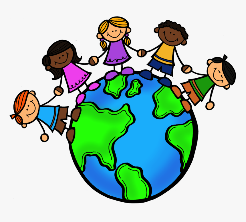 Children With World Png - Friendship And Kindness, Transparent Png
