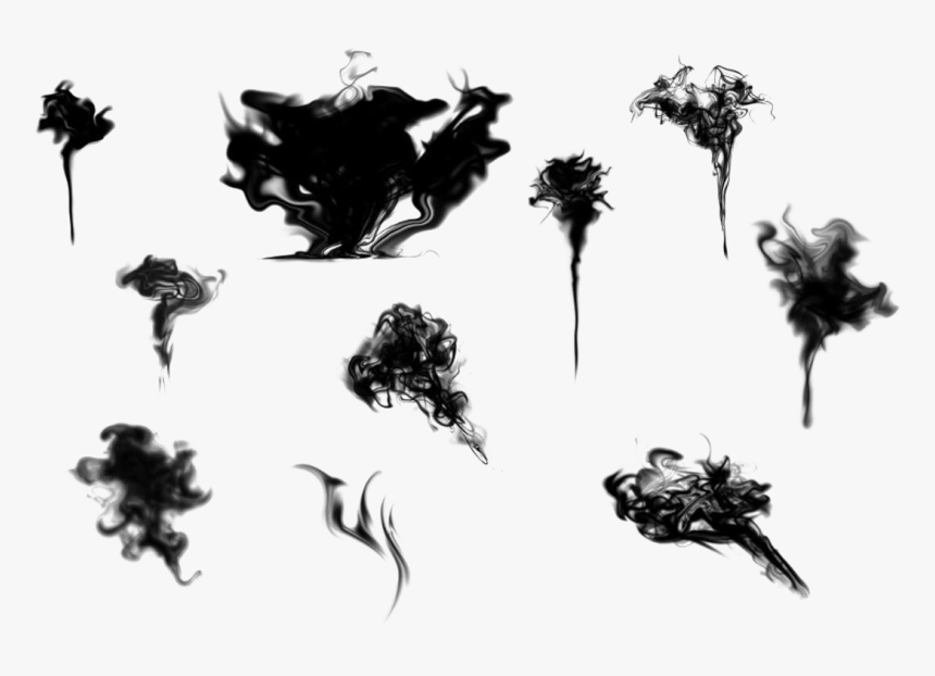 Black Smoke Png - Illustration, Transparent Png
