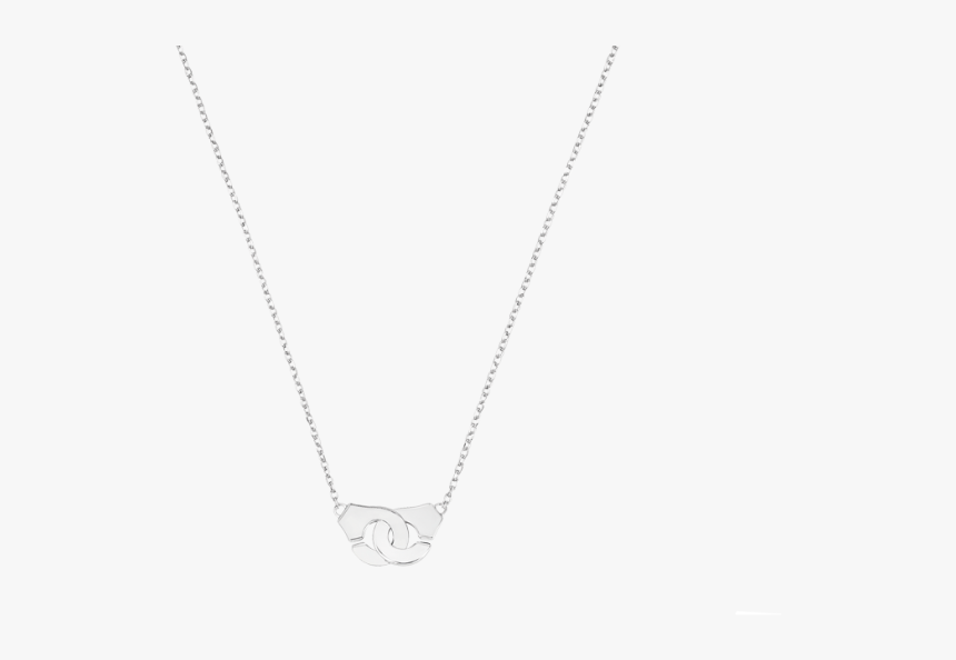 Menottes Dinh Van R8 Necklace White Gold Prix Hd Png Download Transparent Png Image Pngitem