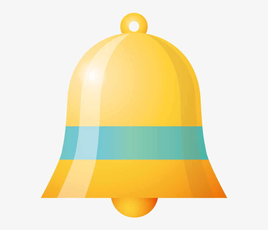 Transparent Christmas Yellow Bell Headgear For Jingle, HD Png Download