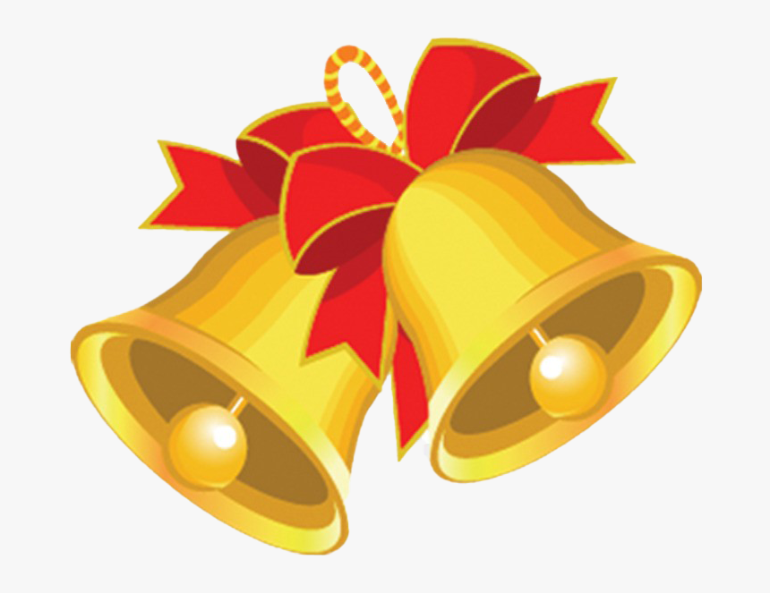 Jingle Bells Transparent Images Png - Christmas Bell Clip Art, Png Download