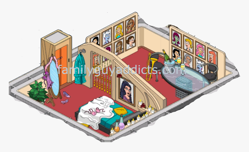 Riker S Quarters - Riker's Quarters, HD Png Download