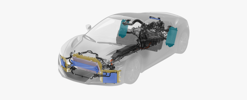 Acura Of Baton Rouge - ラジエータ コンデンサ ハイブリッド 構造, HD Png Download