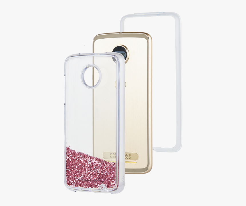 Waterfall Rose Gold Case For Motorola Moto Z2 Force,, HD Png Download