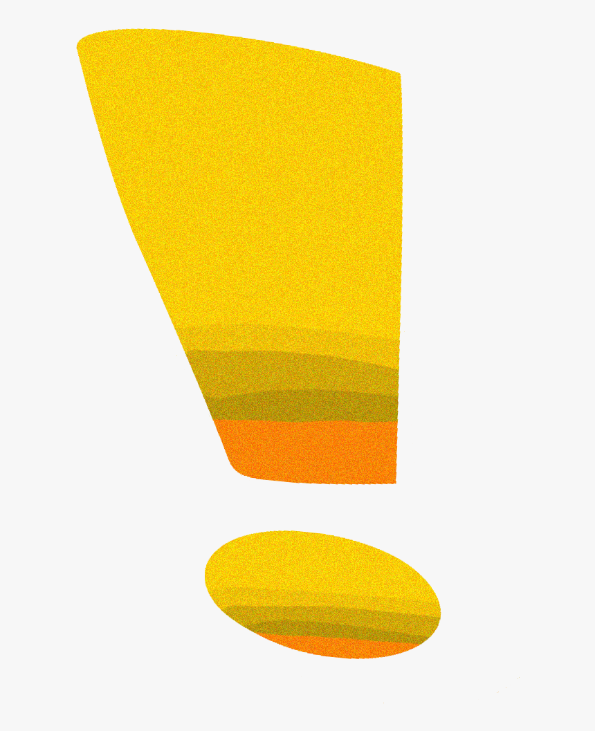 1024px-orange Exclamation Mark - Lampshade, HD Png Download