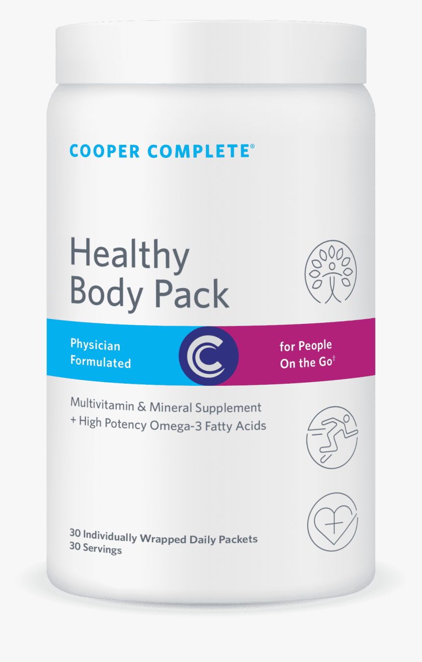 Cooper Complete Healthy Body Pack Canister - Circle, HD Png Download
