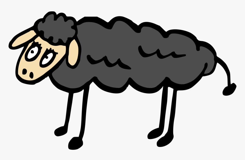 Cartoon Sheep 2, HD Png Download