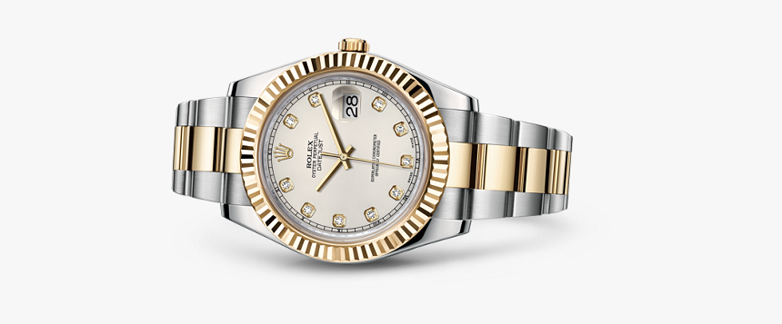 Rolex Oyster Perpetual Datejust 41 White Gold, HD Png Download