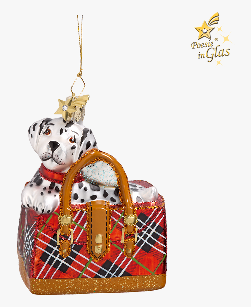 Tartan Handbag With Dalmatian - Handbag, HD Png Download