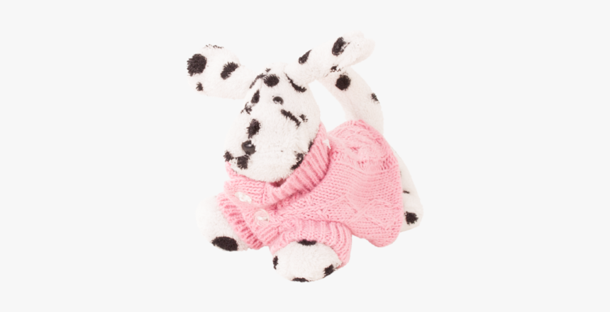 Gotz Dalmation James Plush Puppy With Sweater And Leash, HD Png Download